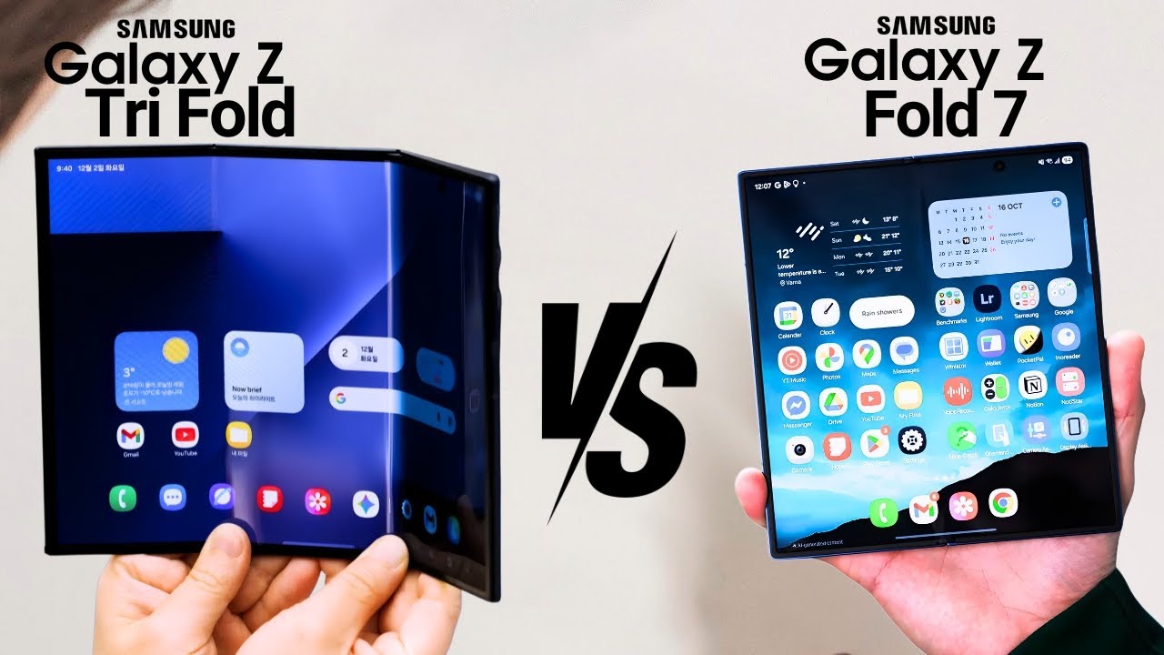 Samsung Galaxy Z Fold 7 & TriFold — INSANE!