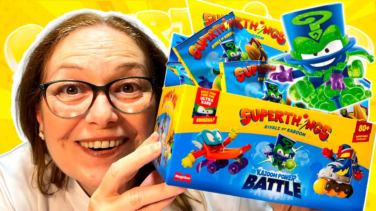 SuperThings Kazoom Power Battle UNBOXING CAJA CON 25 SOBRES Series 13 en Pe Toys