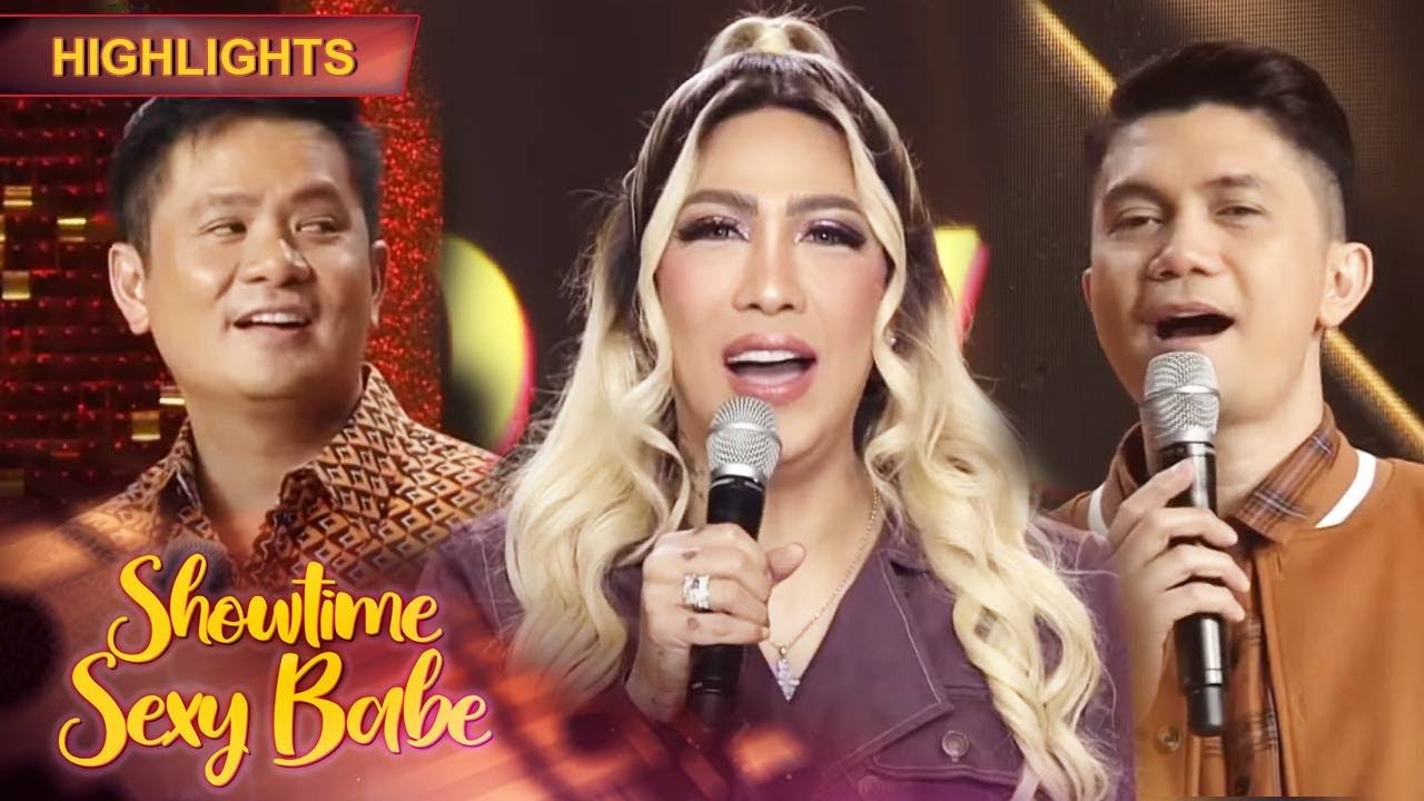 Vice, Vhong and Ogie show their sexy "Ahh" voice | It's Showtime Sexy Babe