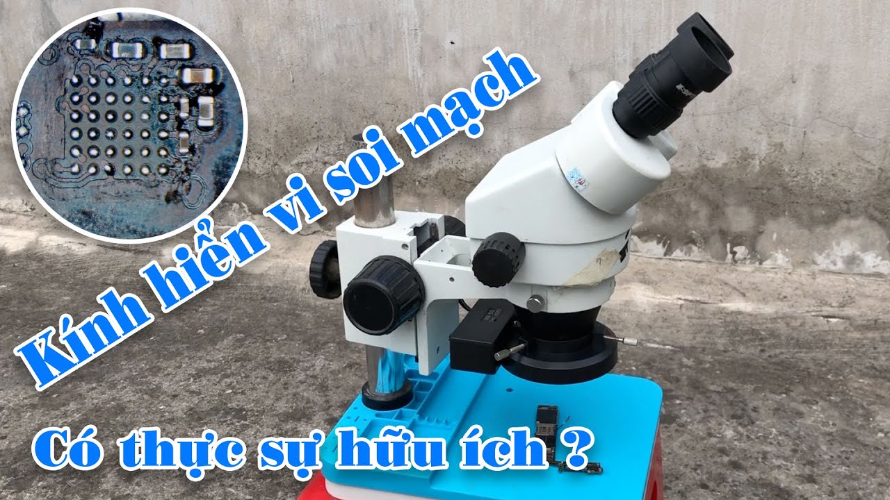 Kính hiển vi soi mạch cực chi tiết - Phone repair microscope