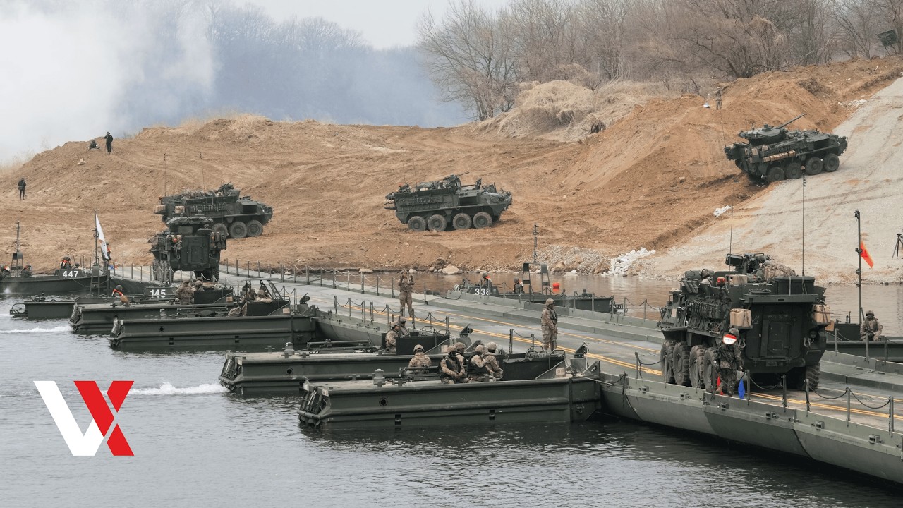 US, South Korea Conduct First Joint Pontoon Bridge Drill As North Korea Fires Missiles | VERTEX