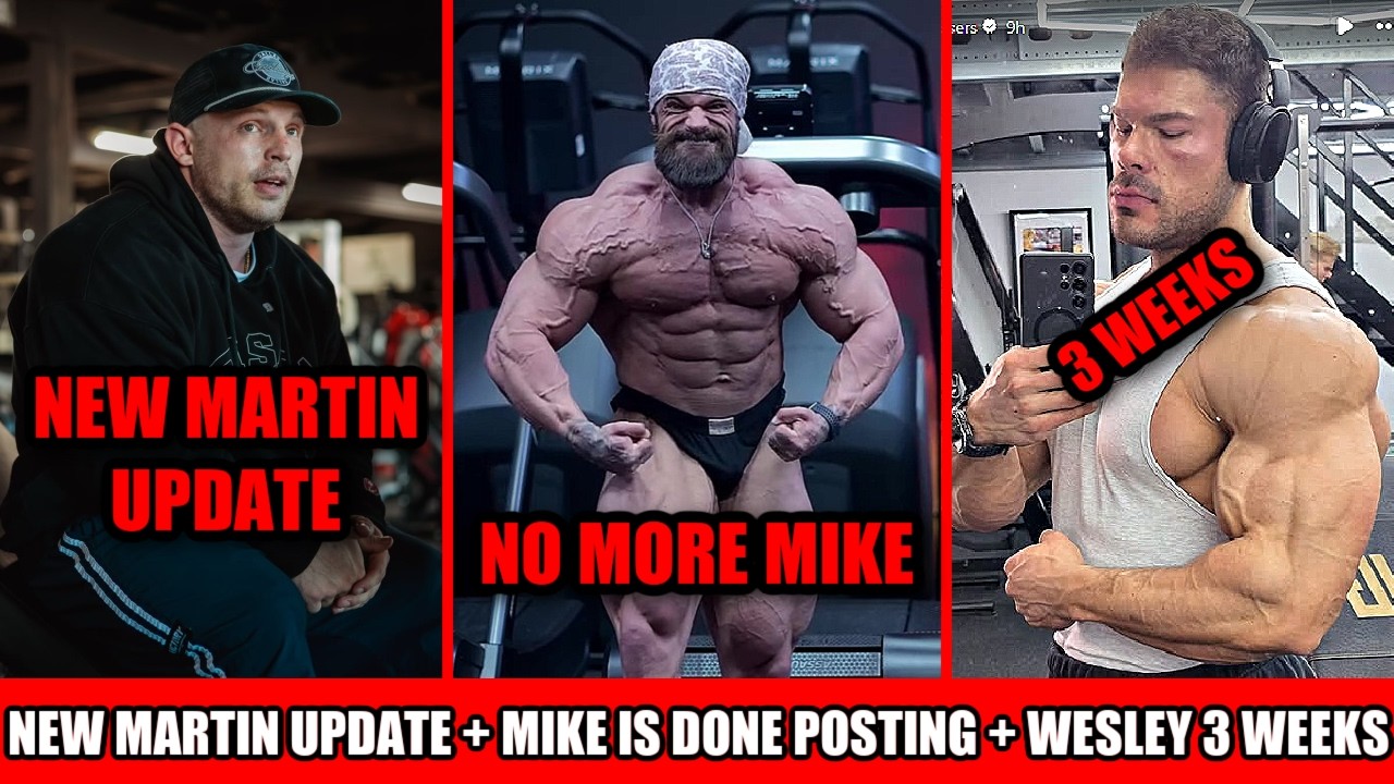 Mike Sommerfeld's Final Physique Update + New Martin Update + Can Wesley Win His Title Back?