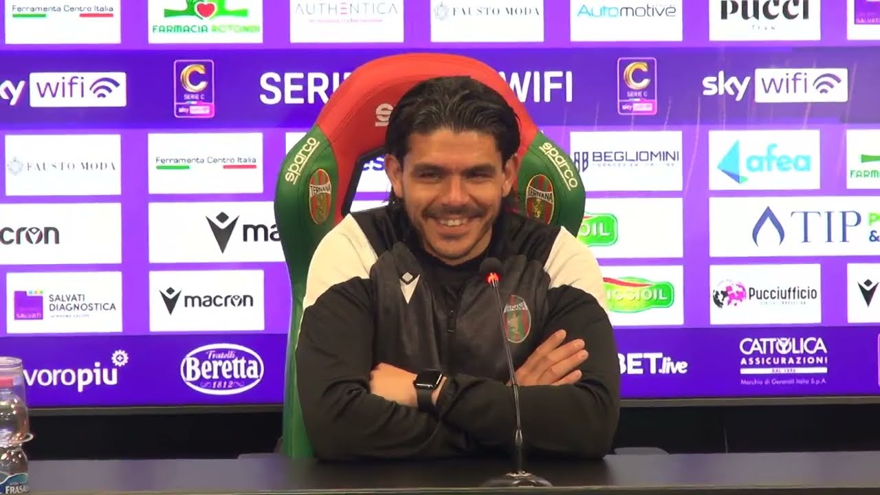 ONTV LIVE: Presentazione LITO FAZIO pre  TERNANA-SAMBENEDETTESE