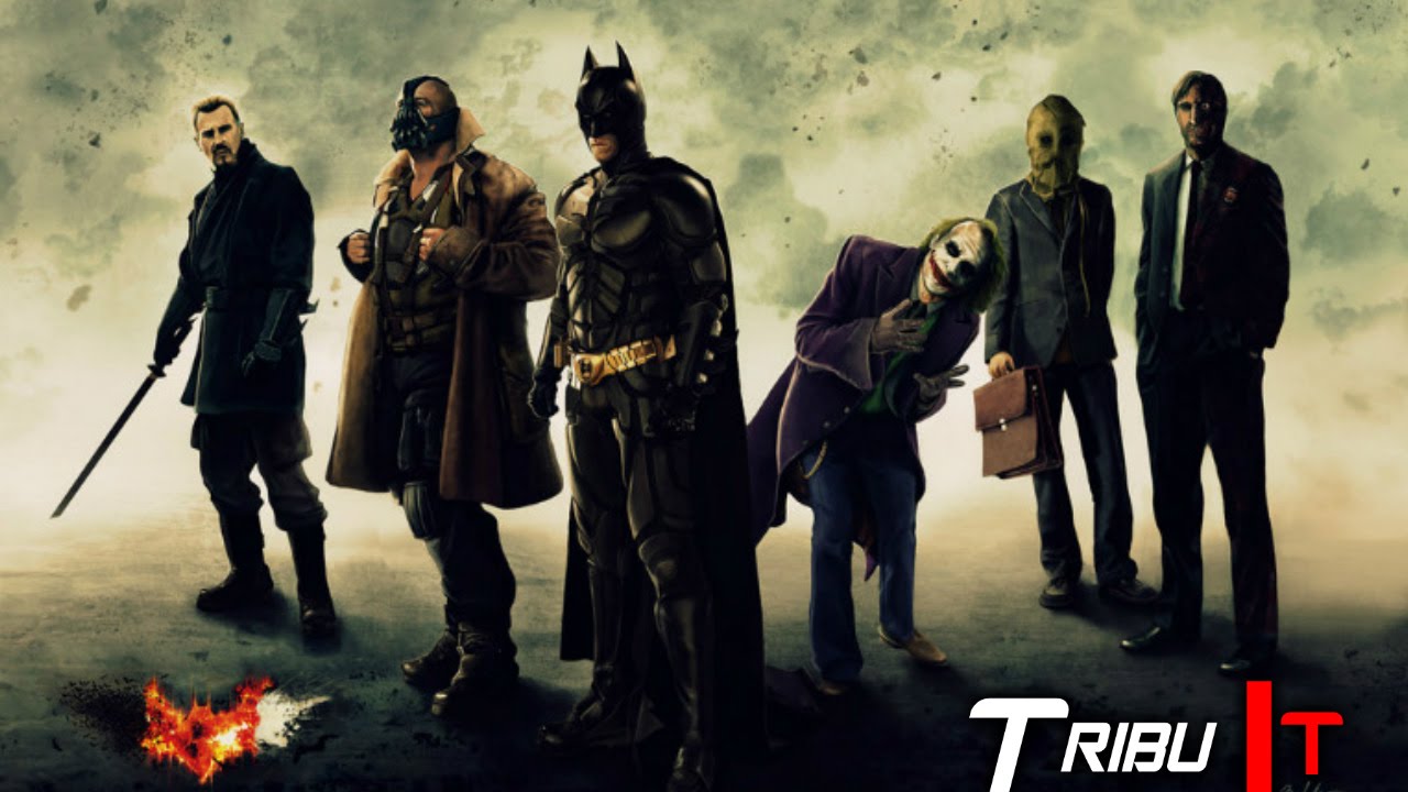 Batman Trilogy Villains - Tribute [HD-MMV]