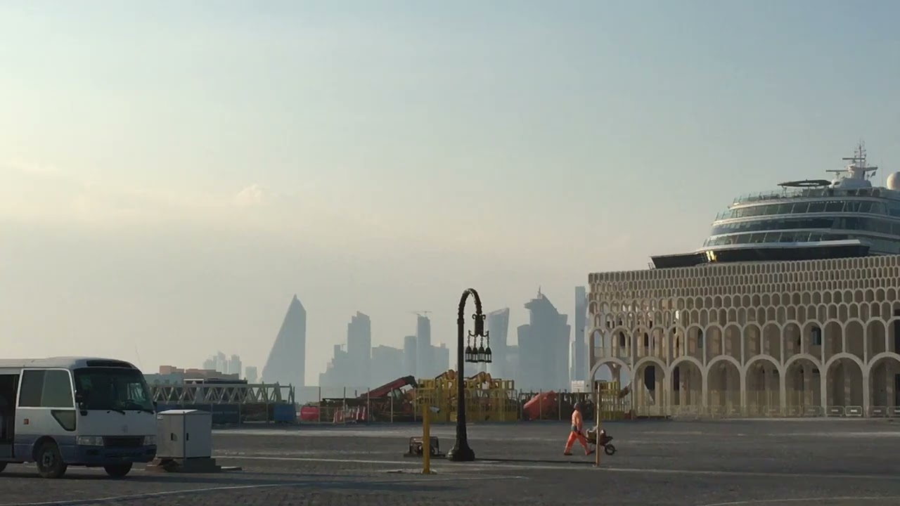 Cruise terminal  #doha #dohaport #cruise #qatar