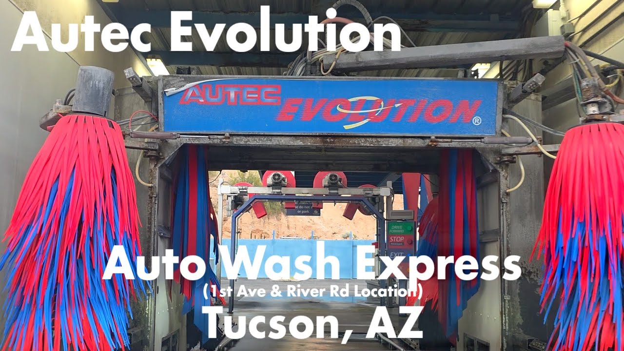 Автомойка Nice Autec Evolution Soft Touch Car Wash @ Auto Wash Express (1st Ave & River Rd), Тусо...