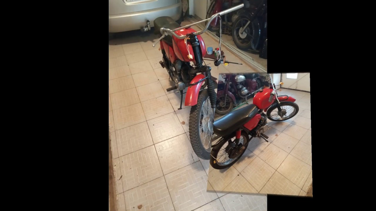 JAWA 90 Cross  amatérská renovace