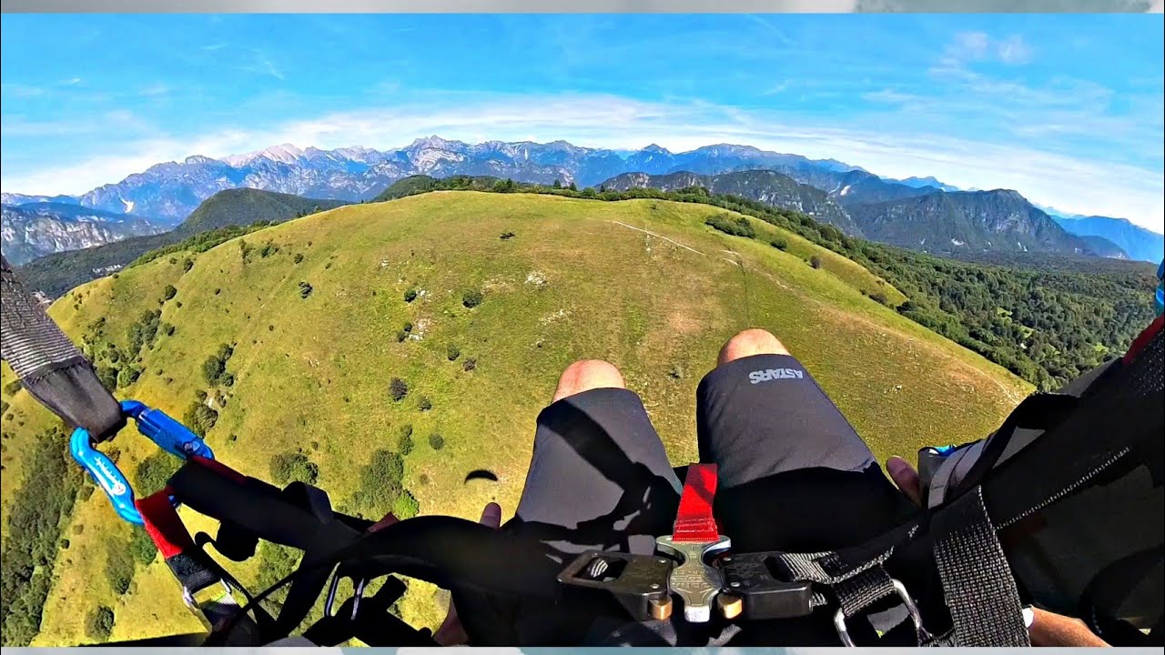 Parapendio Sul Monte Valinis - Da Claut in MTB