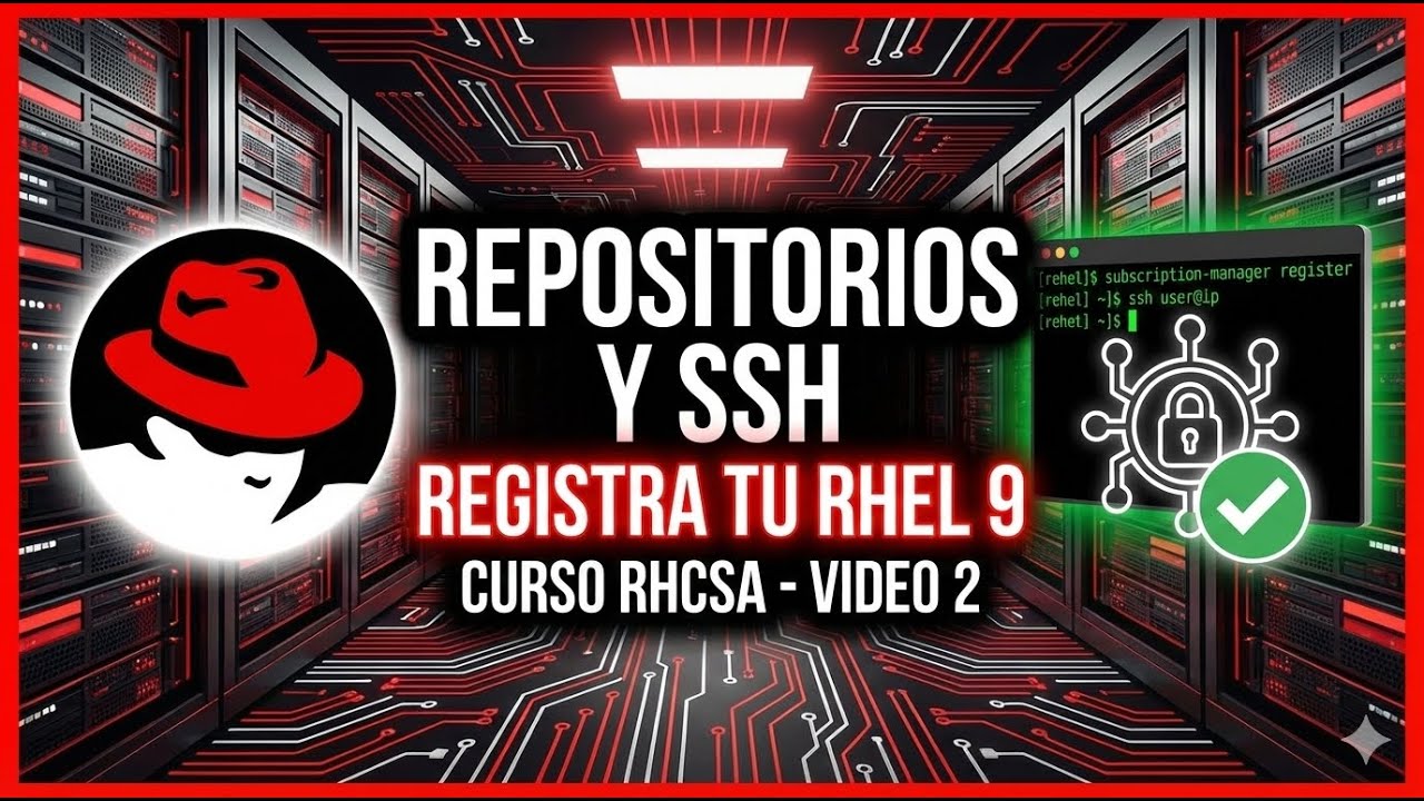 Cómo configurar RHEL 9: Repositorios, Red y SSH | Curso RHCSA #2