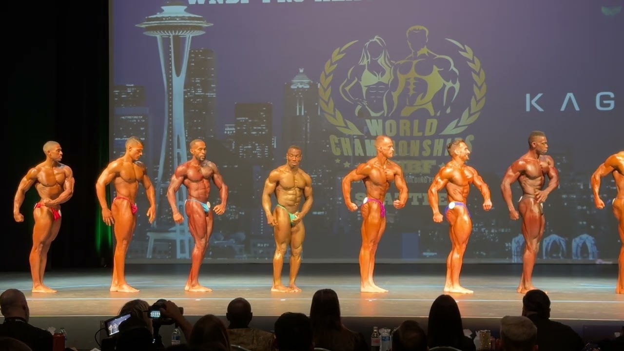 WNBF WORLDS 2023 PRO MENS HEAVY WEIGHT PREJUDGING