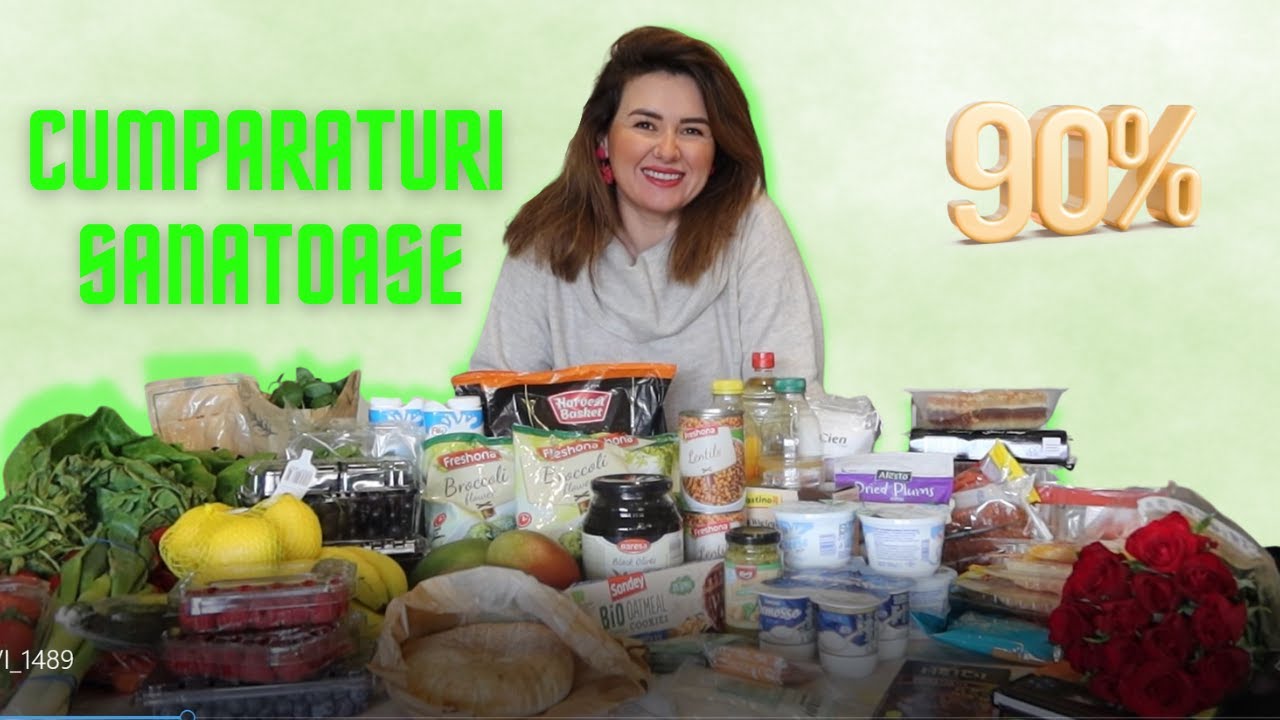 Cumparaturi alimentare SANATOASE 🥗(aproape toate😬)