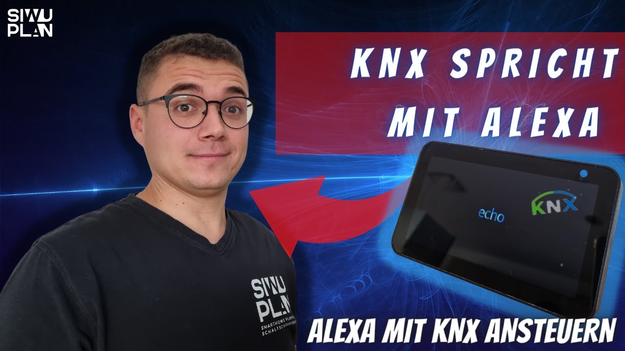 🔥Alexa über KNX Ansteuern, wie geht das?🔥 Sprachsteuerung mit KNX I Sprachassistent I ETS6 I Eibport
