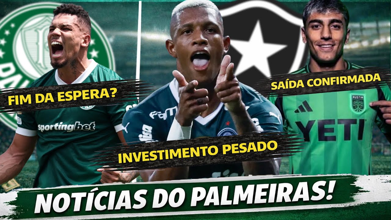 BOTAFOGO ABRE A PORTA PRA VENDER DANILO! VERDÃO FAZ MAIS UMA SAÍDA! E A VOLTA DE PAULINHO
