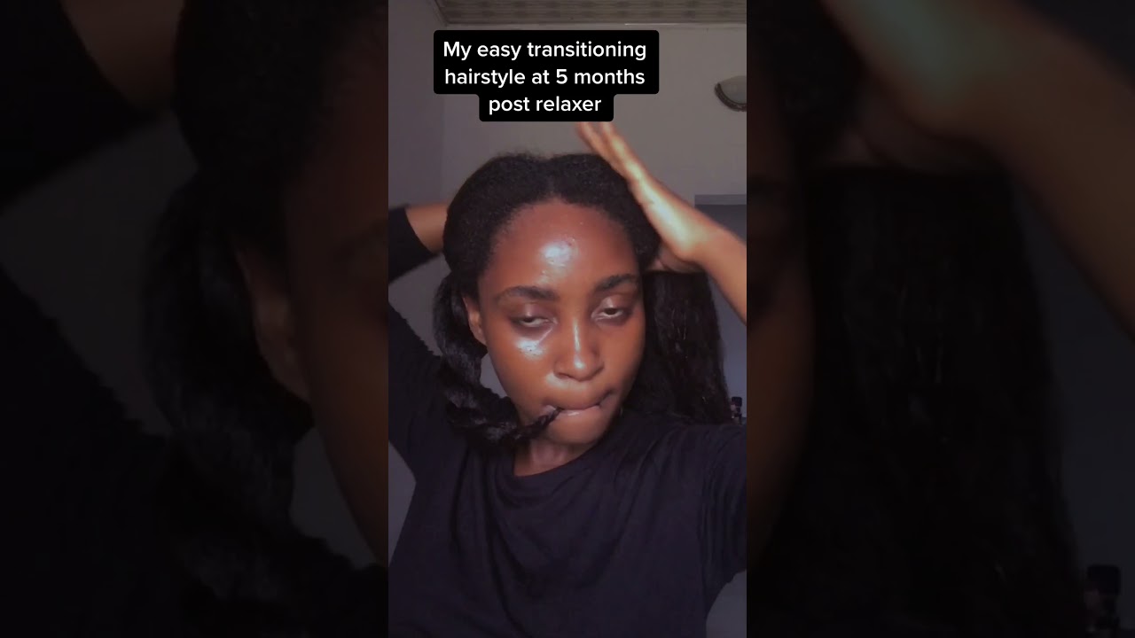Transitioning to natural pt1 (Easy hairstyles) 