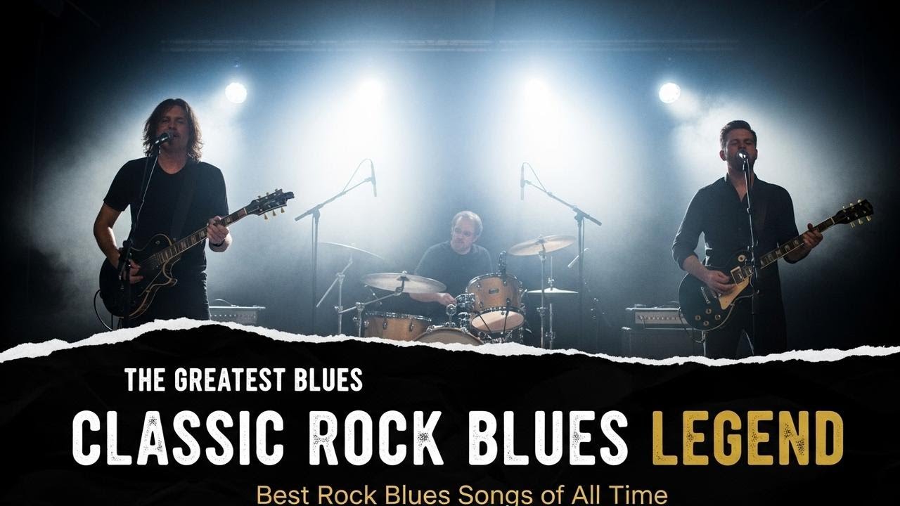 BB King, Eric Clapton, ZZ Top, Muddy Waters, Jimi Hendrix – Old School Guitar Blues