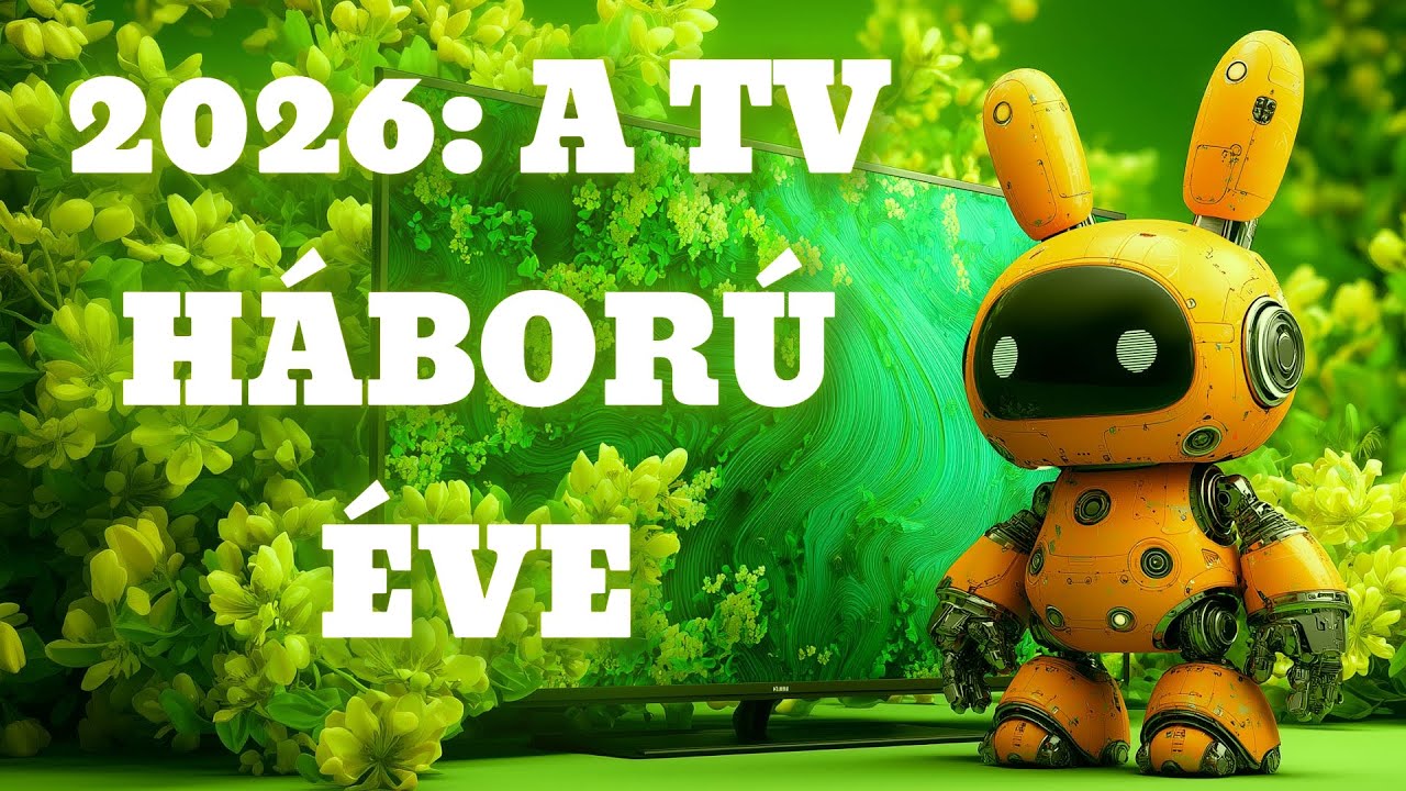 A tv háború éve lesz 2026: Technológiák, gyártók egymás ellen! Az idei trendek! CES 2026 tapasztalat