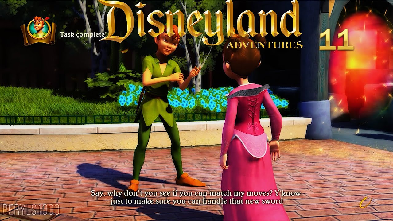 Disneyland Adventures! - Gameplay Walkthrough ✈️ Peter Pan, Captain Hook - Part 11 👍