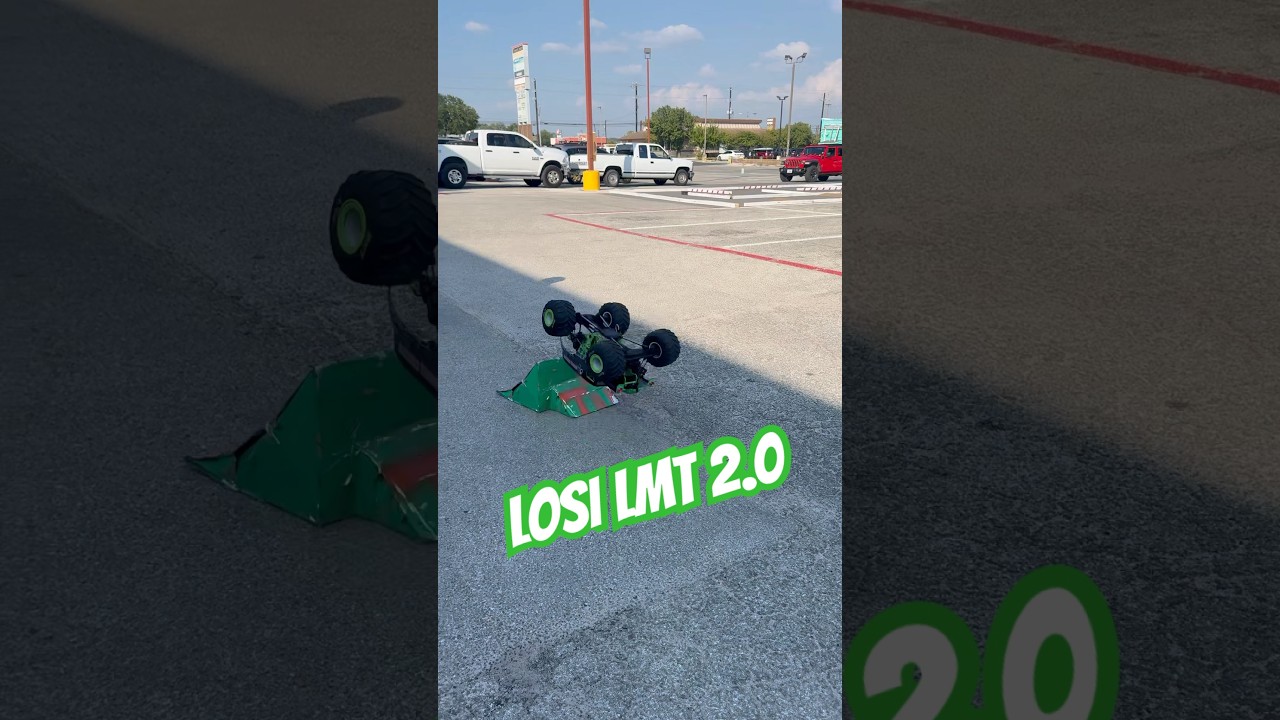UNLEASHING LOSI LMT 2.0!BEST RC MONSTER TRUCK?#rc #traxxas #arrma #shorts #rcmonstertruck #rccar