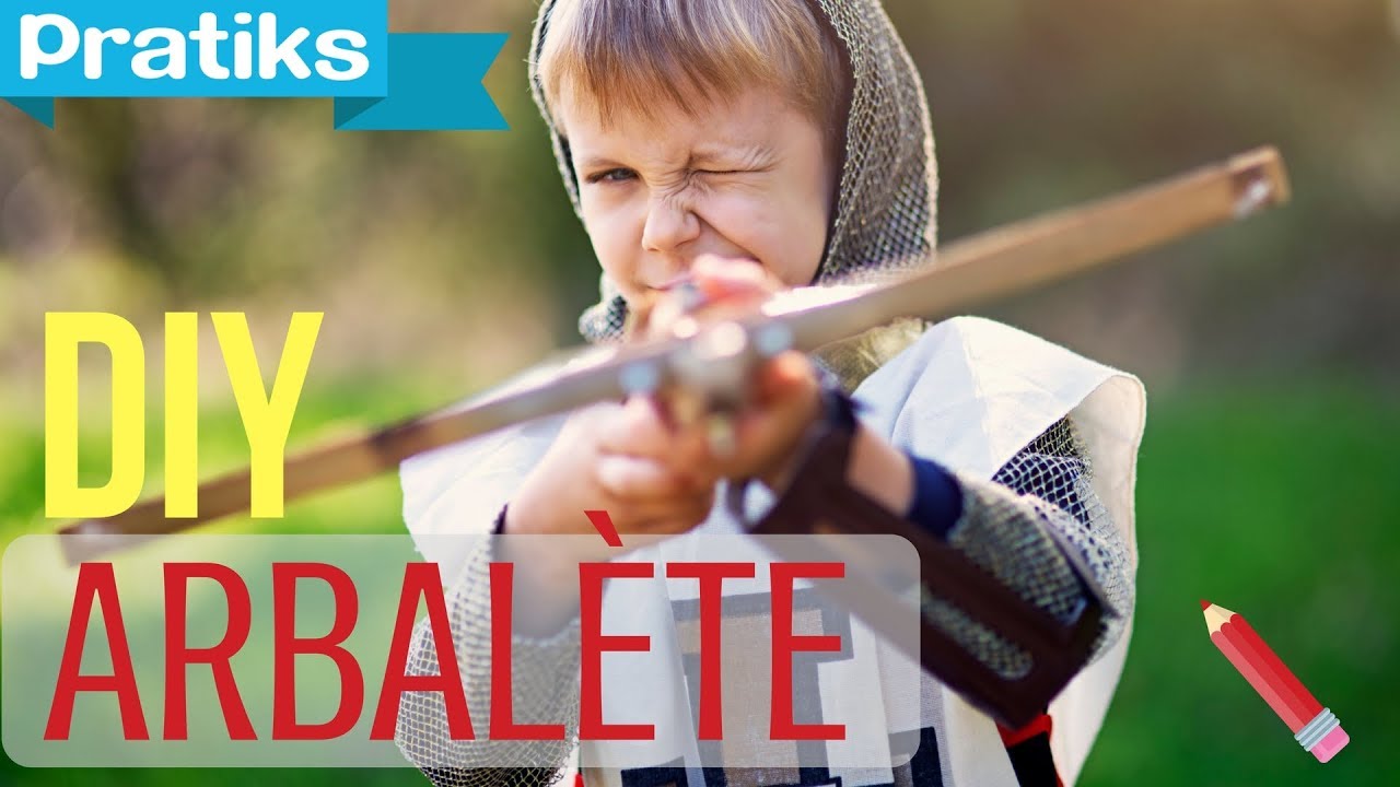 Comment faire une mini arbalète de bureau avec des crayons !