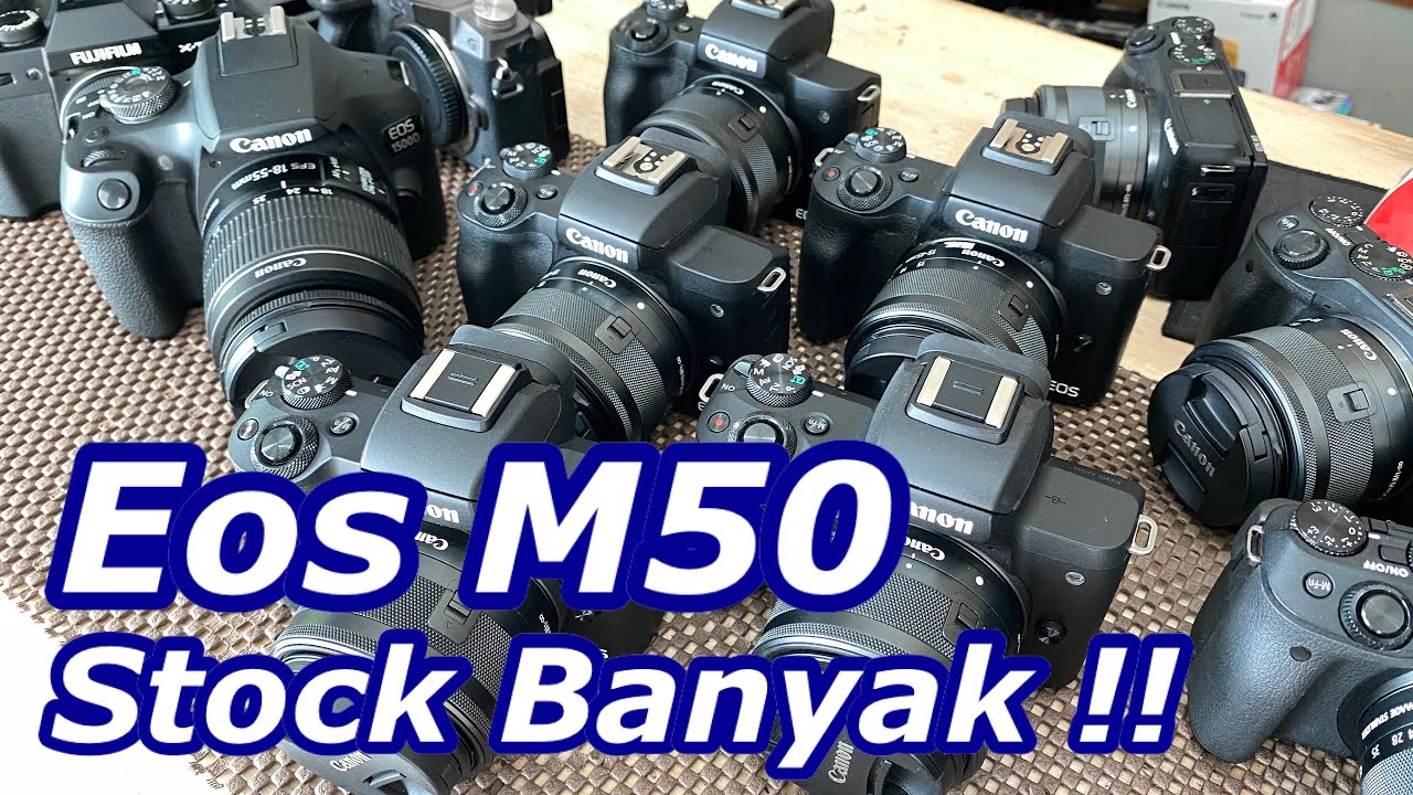 Jual Kamera Canon Eos M50 | 1 Desember 2020