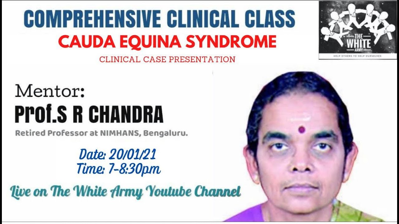 NEUROLOGY CASE PRESENTATION ON CAUDA EQUINA SYNDROME
