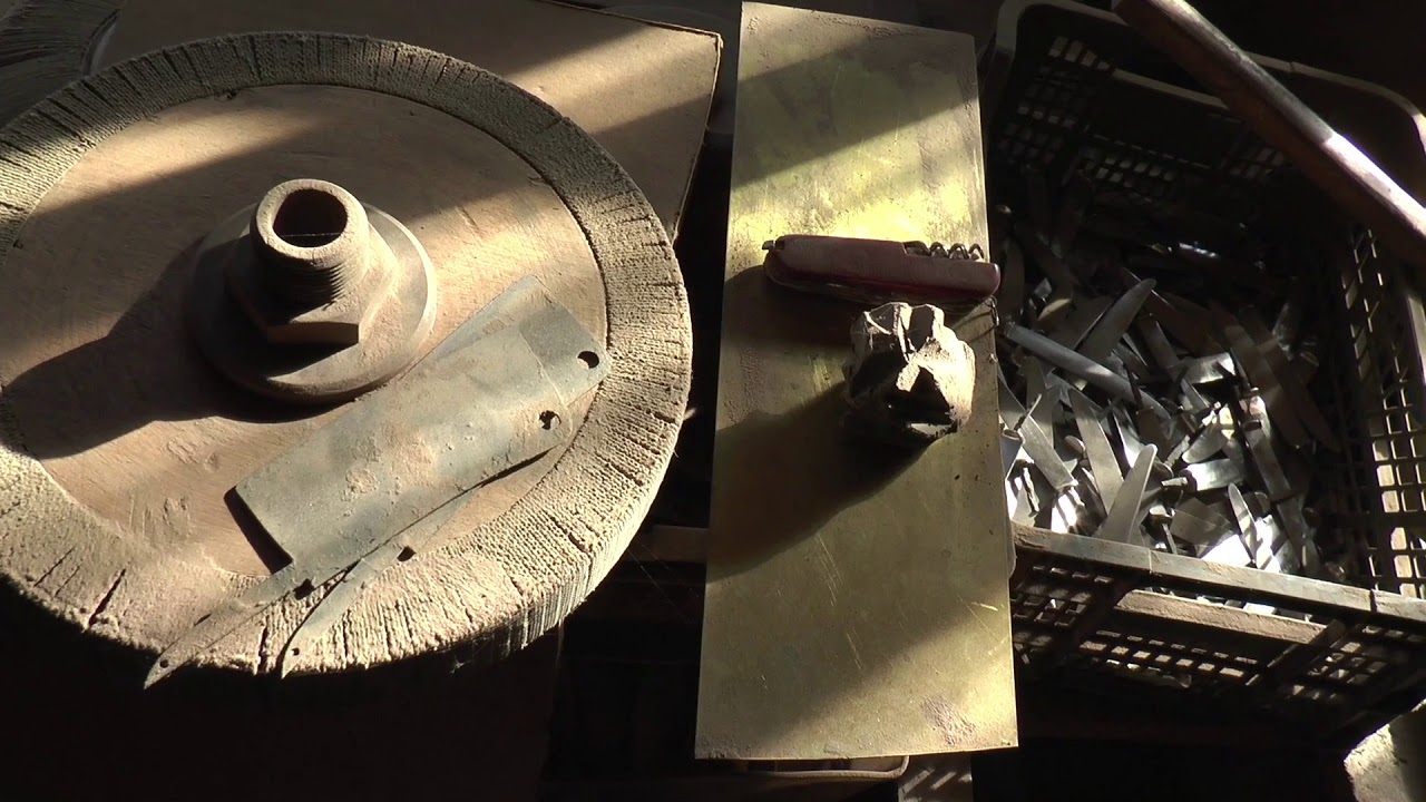 Maurice Dubost, coutelier à Viscontat