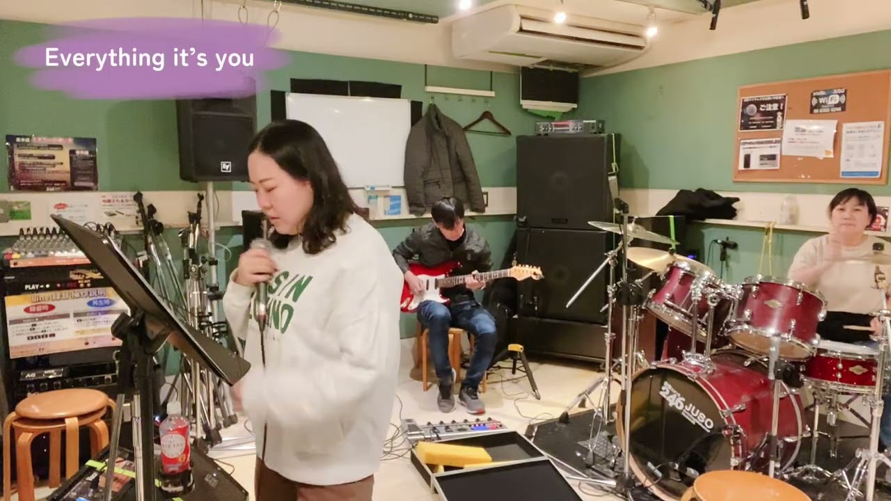 ★バンド練習★Everything it’s you 