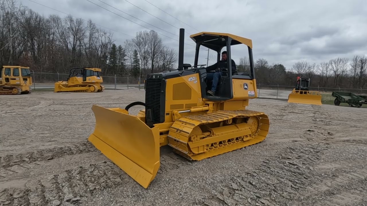 2010 John Deere 450J LGP dozer Nice! C&C Equipment
