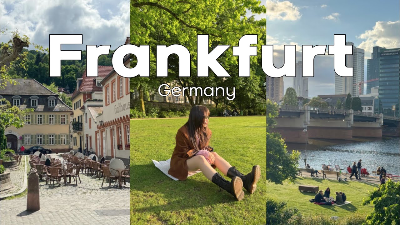 독일여행1🇩🇪티웨이 타고 독일 프랑크푸르트 여행. (하이델베르크를 곁들인...🌿)노잼도시 타이틀.. 갬성여행으로 바꿔버리기.