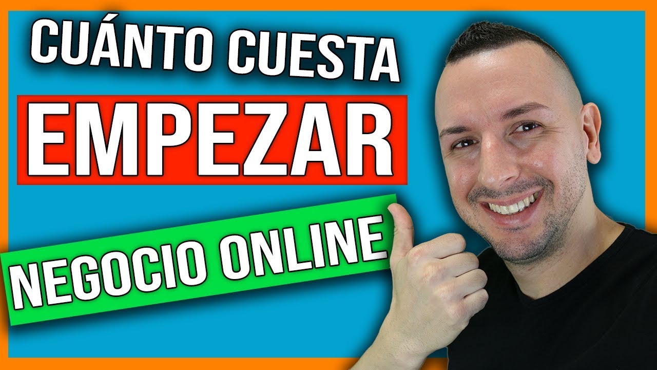 ¿Cuánto cuesta empezar un negocio online?
