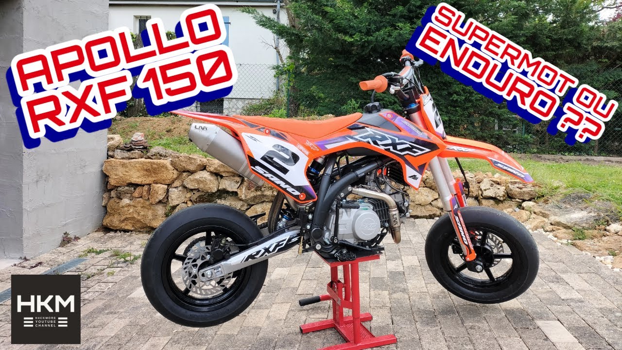 Apollo Sano RXF Enduro 150, Améliorations et conversion Super Motard.