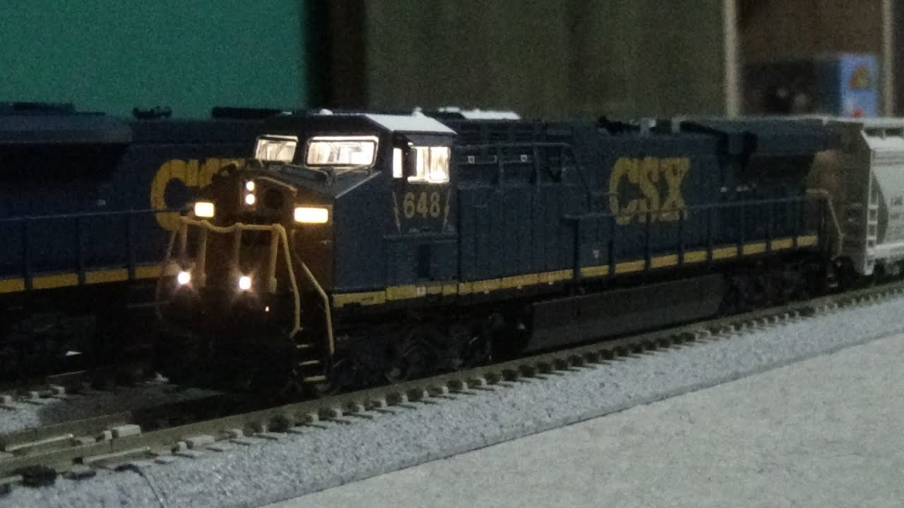 Broadway Limited Imports 3746 | GE AC6000 Diesel Locomotive | CSX 648 | N Scale | DCC Sound | Review