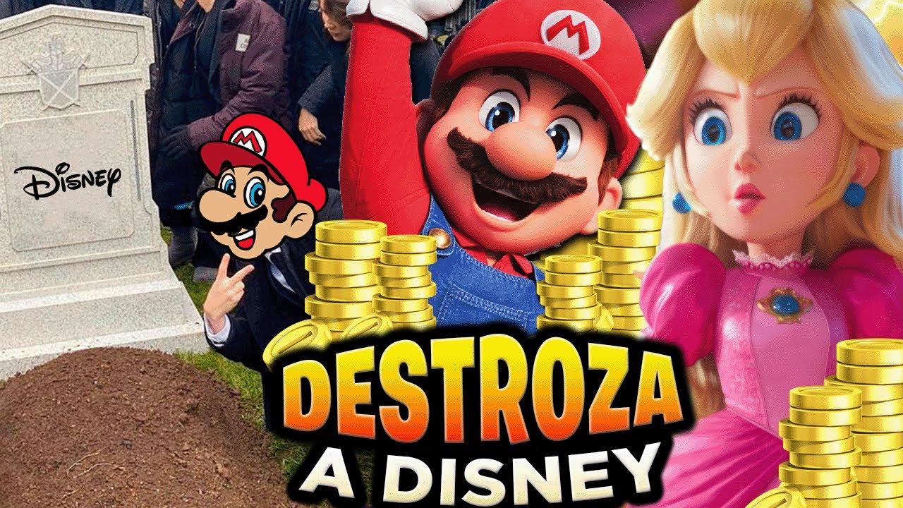 🔥 Súper Mario Bros DESTRUIRÁ un récord de Disney 🤑 Ilumination sigue HACIENDO HISTORIA en taquilla