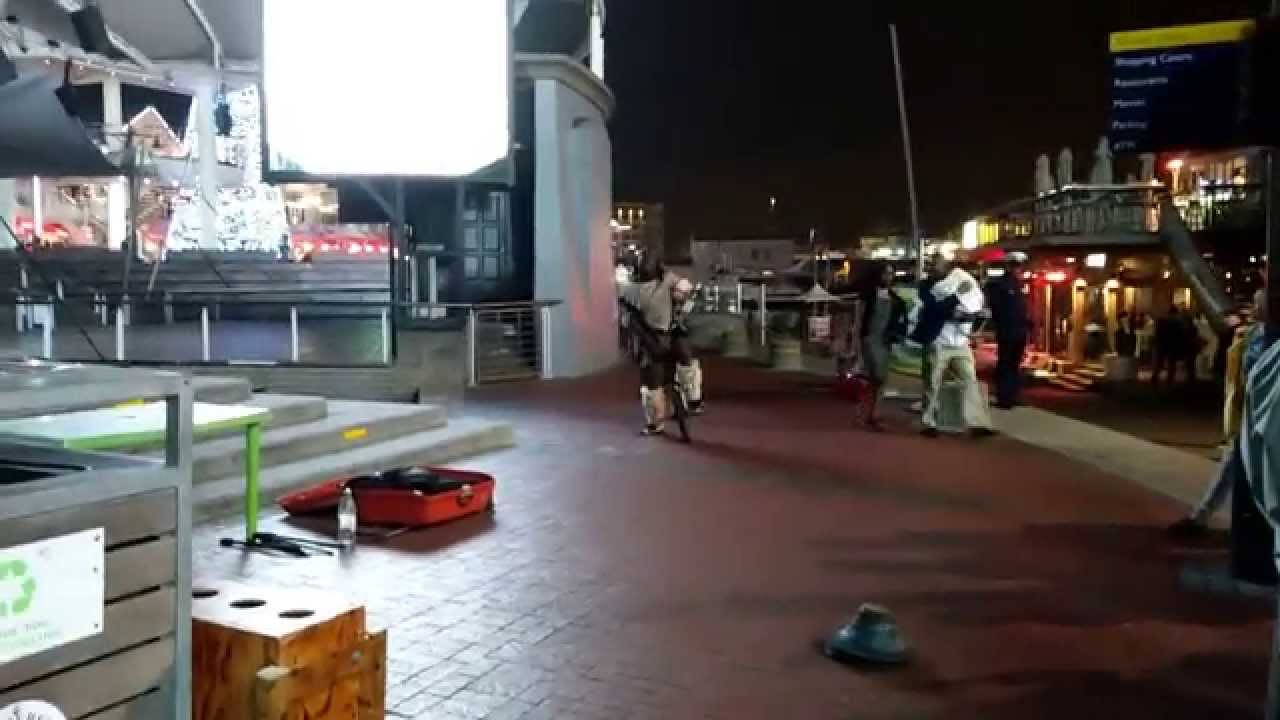 Stunts at Cape Town V&A Waterfront