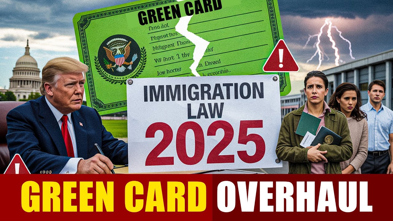 US Green Card Overhaul JULY 2025 New Immigration Law Signed &ndash; What You MUST Know