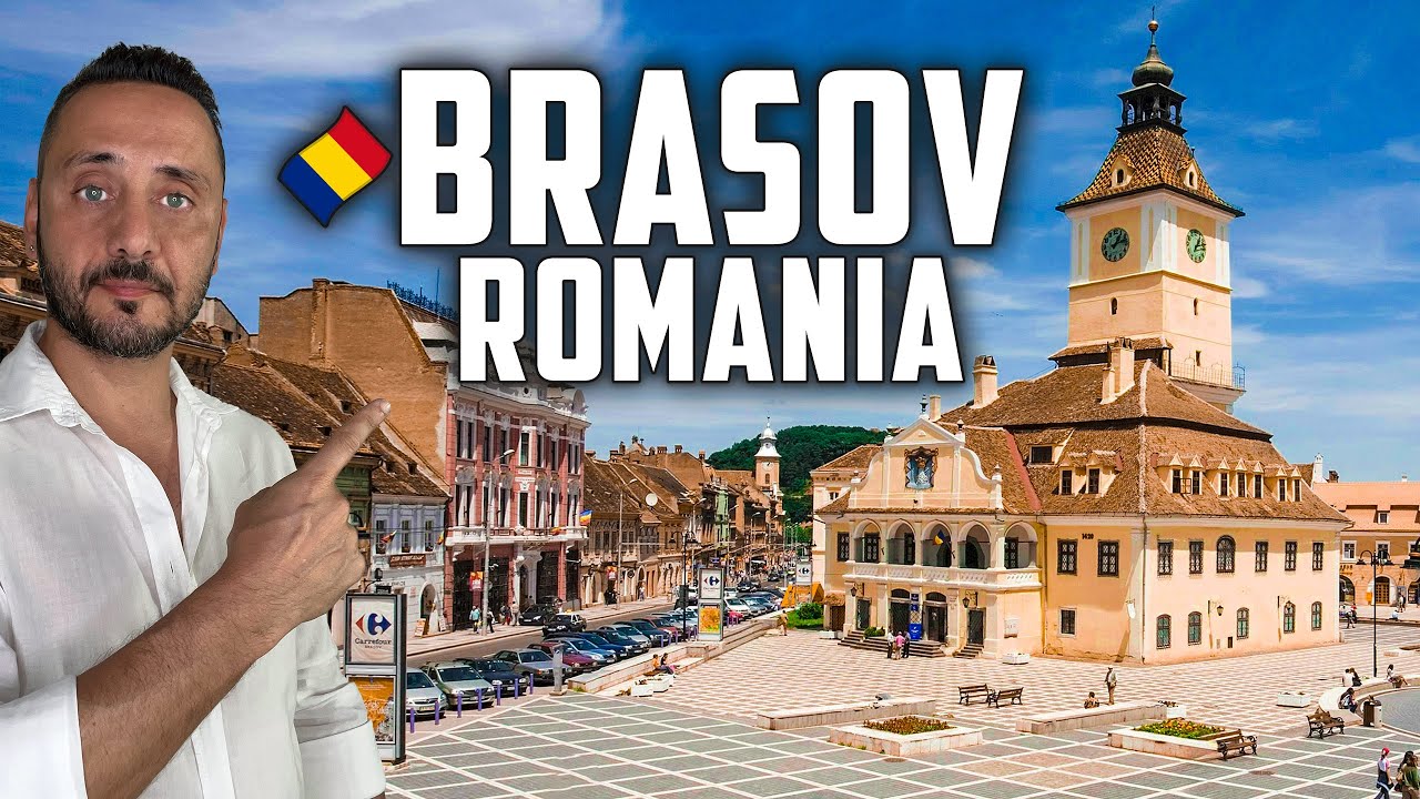 Brasov Romania: BEST Brasov Old Town Travel Guide VLOG 2024