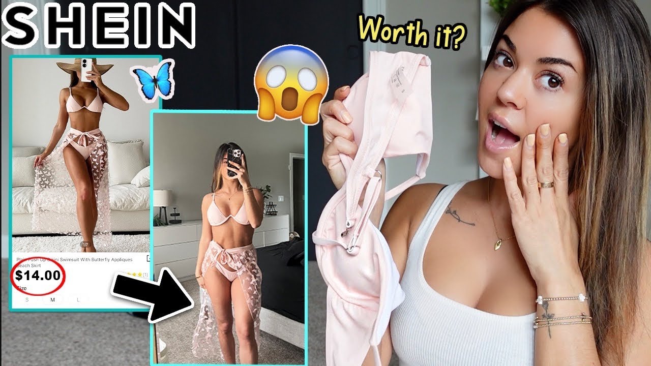 I Bought CHEAP BIKINIS From SHEIN! (TRY ON) - is it worth it??