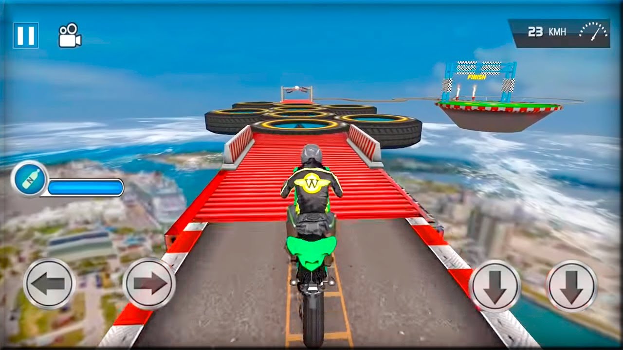Impossible Bike Ride Games - Impossible Racing Games Gameplay Android