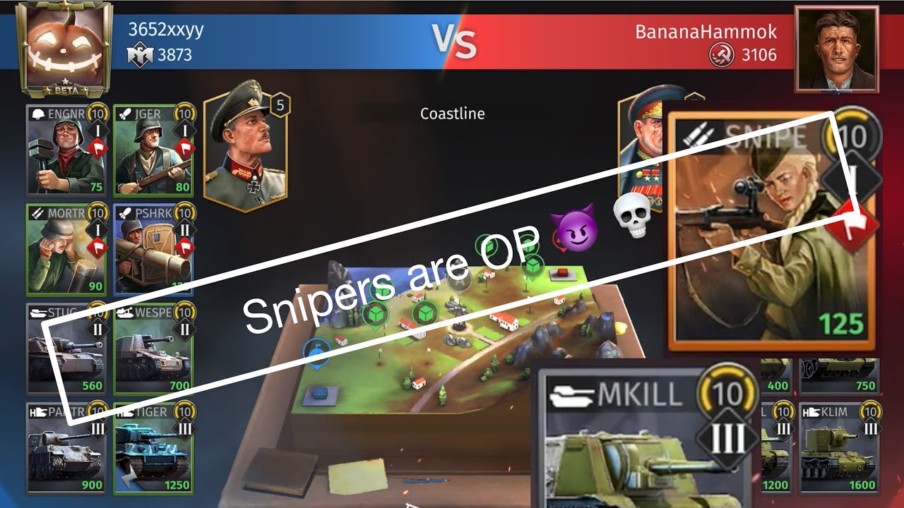 World War Armies | Germany vs USSR Snipers are scary 😧