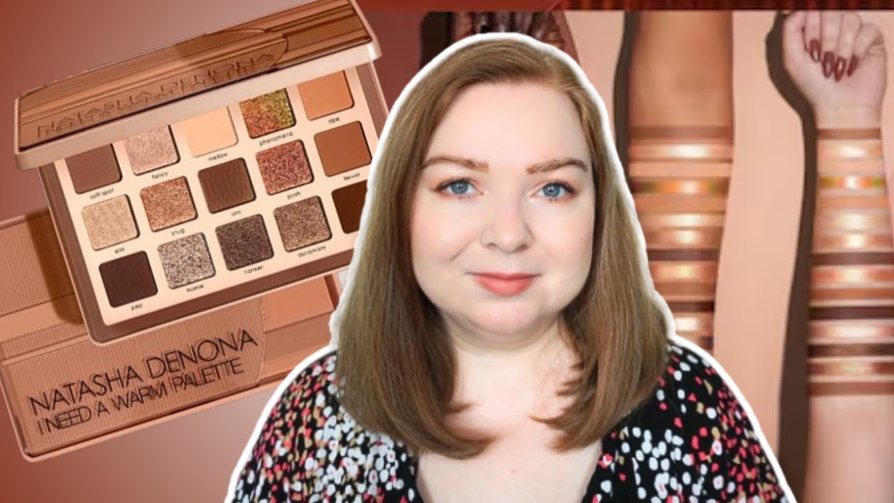 NATASHA DENONA I NEED A WARM PALETTE - 1 PALETA, 4 MAKIJAŻE