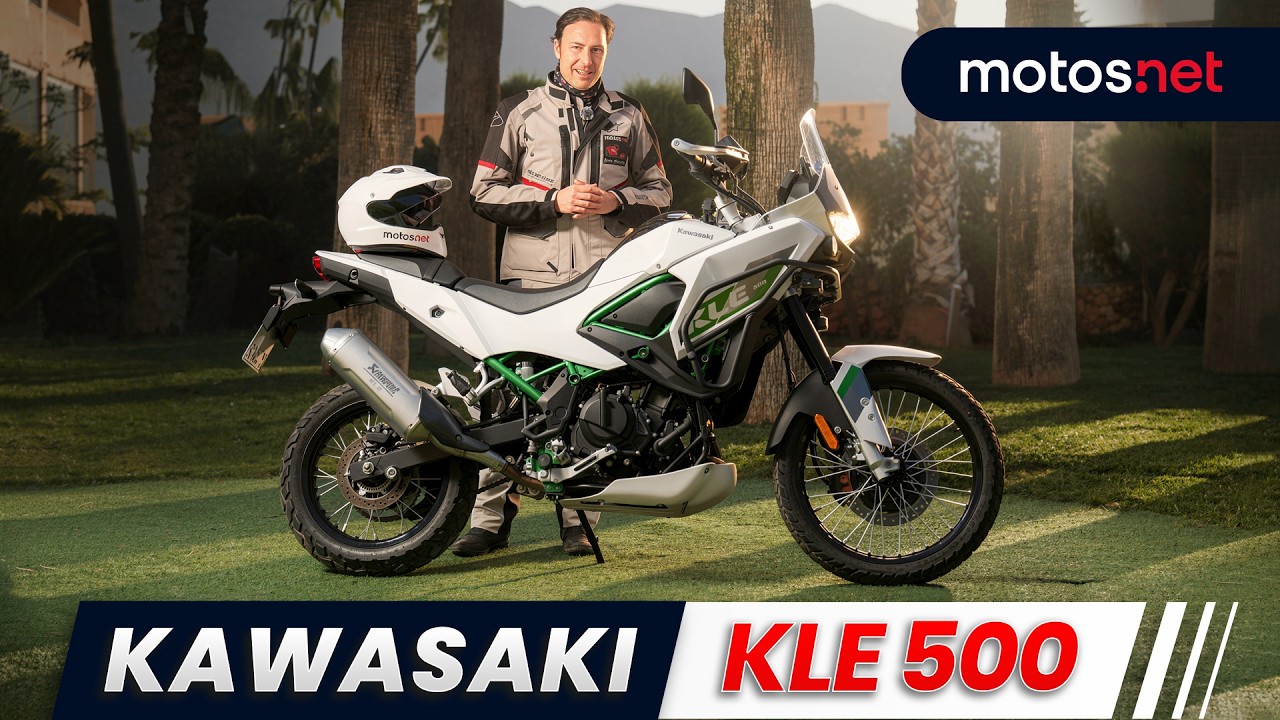 🥒 Kawasaki KLE 500 2026 / Excelente calidad/precio/ Test / Presentación / motos.net