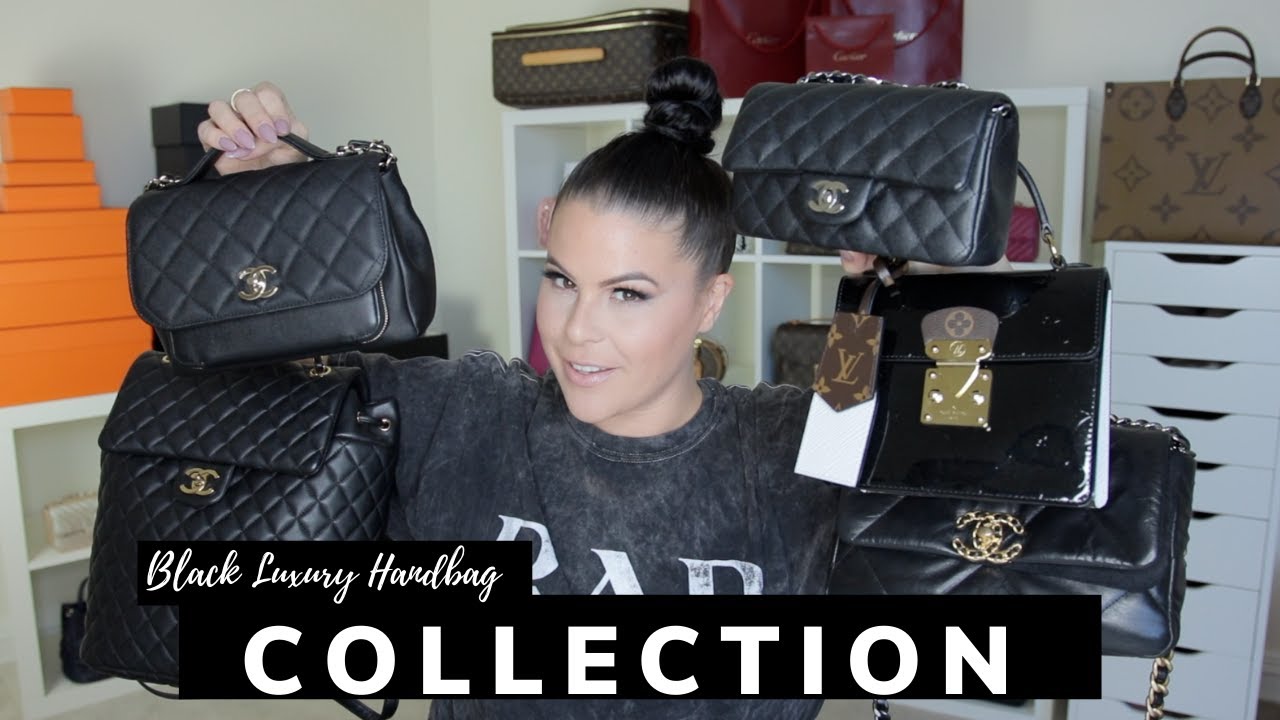 ENTIRE BLACK LUXURY HANDBAG COLLECTION RANKED | Jerusha Couture
