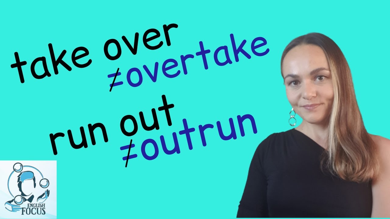 'Take over' vs 'overtake'