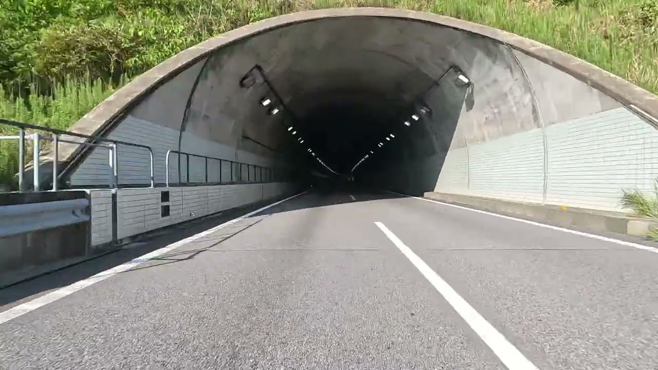 新東名高速道路・下り　浜松SAから岡崎SAまで