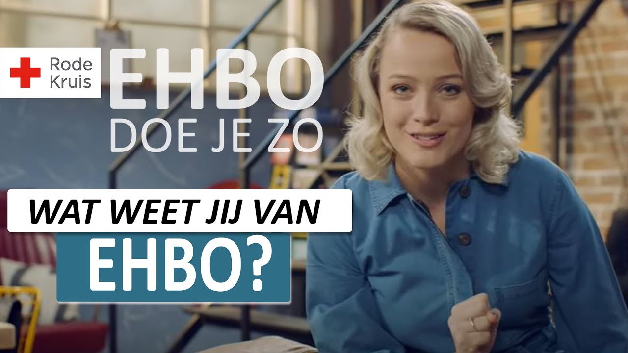 EHBO doe je zo | Rode Kruis