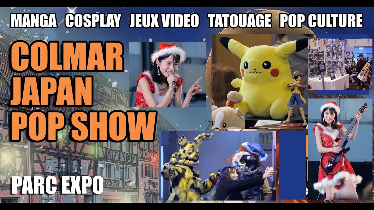 Vidéo de la Convention JAPAN POP SHOW 2023 à Colmar !