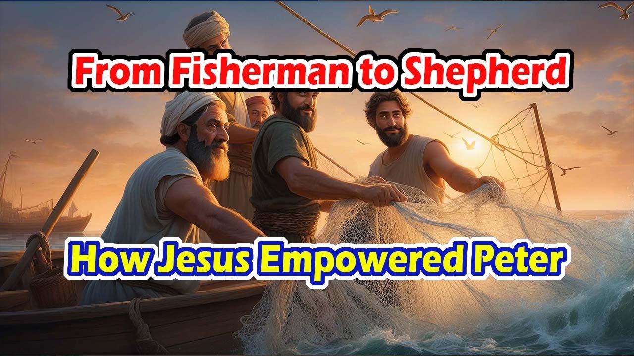 From Fisherman to Shepherd: How Jesus Empowered His Disciples #evangelism #discipleship #jesus #love