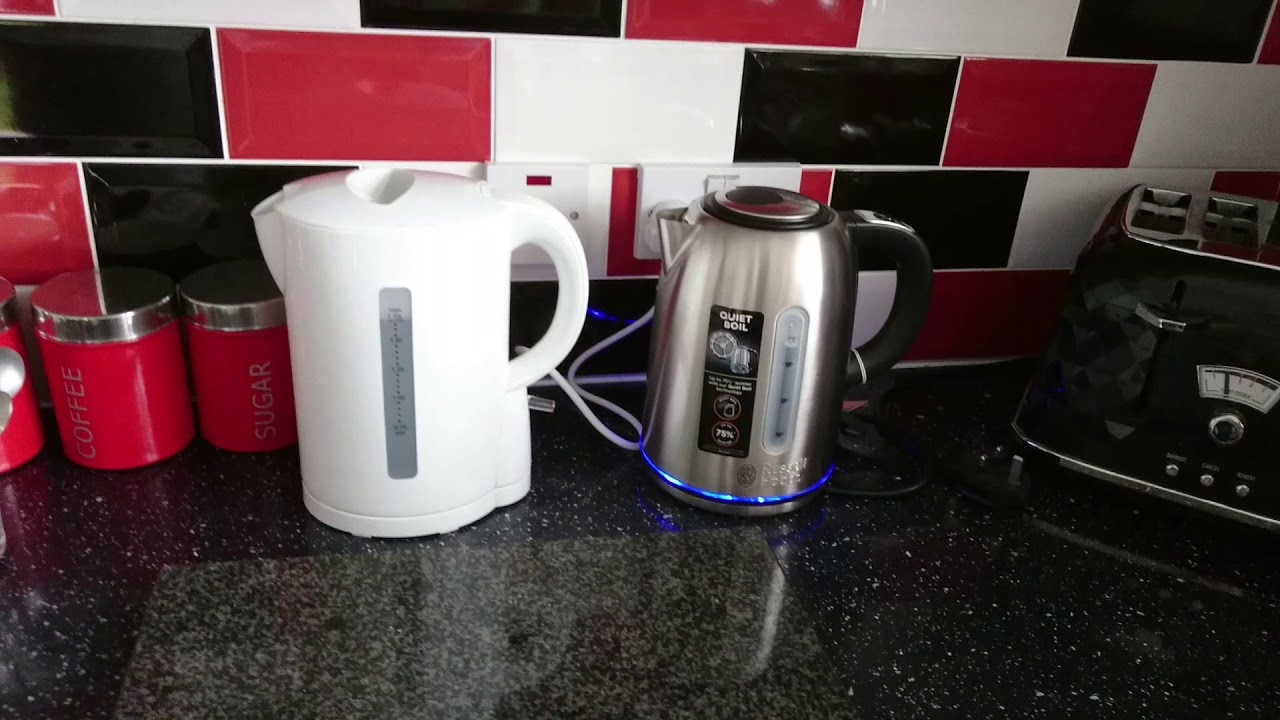Russell Hobbs Buckingham kettle vs Morrison Brand kettle