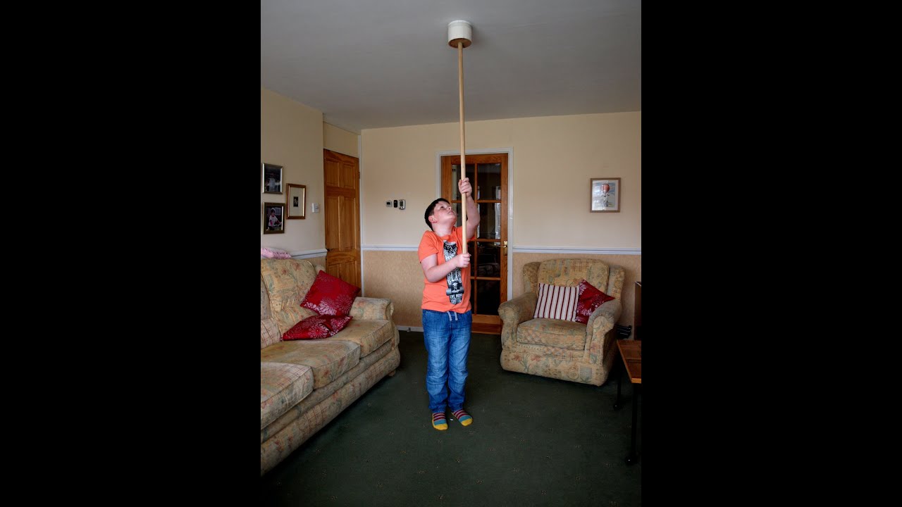 Smoke Alarm - Change Battery, Stop Chirping, No Climbing On Chairs