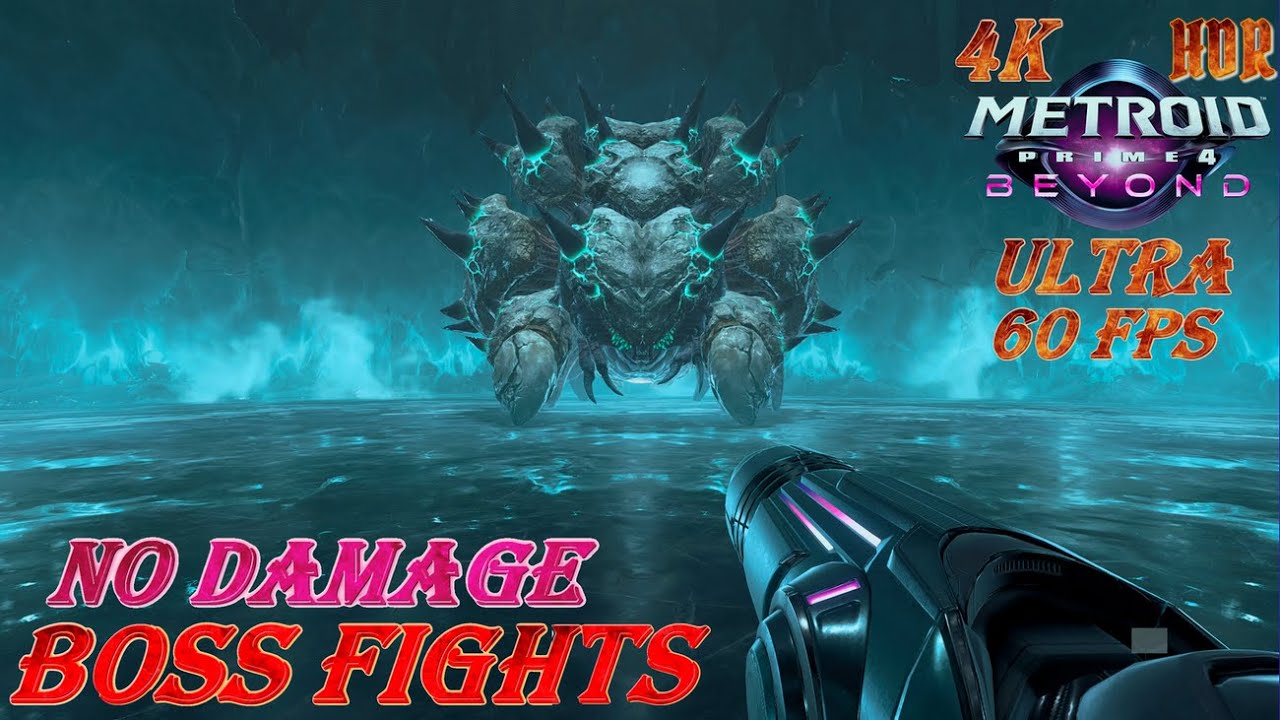 Metroid Prime 4 Beyond &bull; Keratos Boss Fight No Damage & Cutscenes [⚔️💥] [🖥️4K🖼️ULTRA🔄60FPS✨HDR]